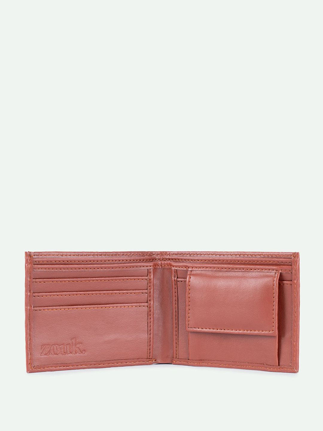 ZOUK Classic Pro Men Leather Two Fold Wallet