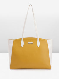 DressBerry Colourblocked Structured Shoulder Bag