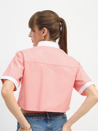 SASSAFRAS Women Striped Casual Shirt
