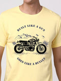 ADRO Men Graphic Printed Round Neck Cotton T-shirt