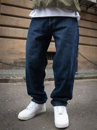 Powerlook Men Relaxed Fit Mildly Distressed Light Fade Jeans