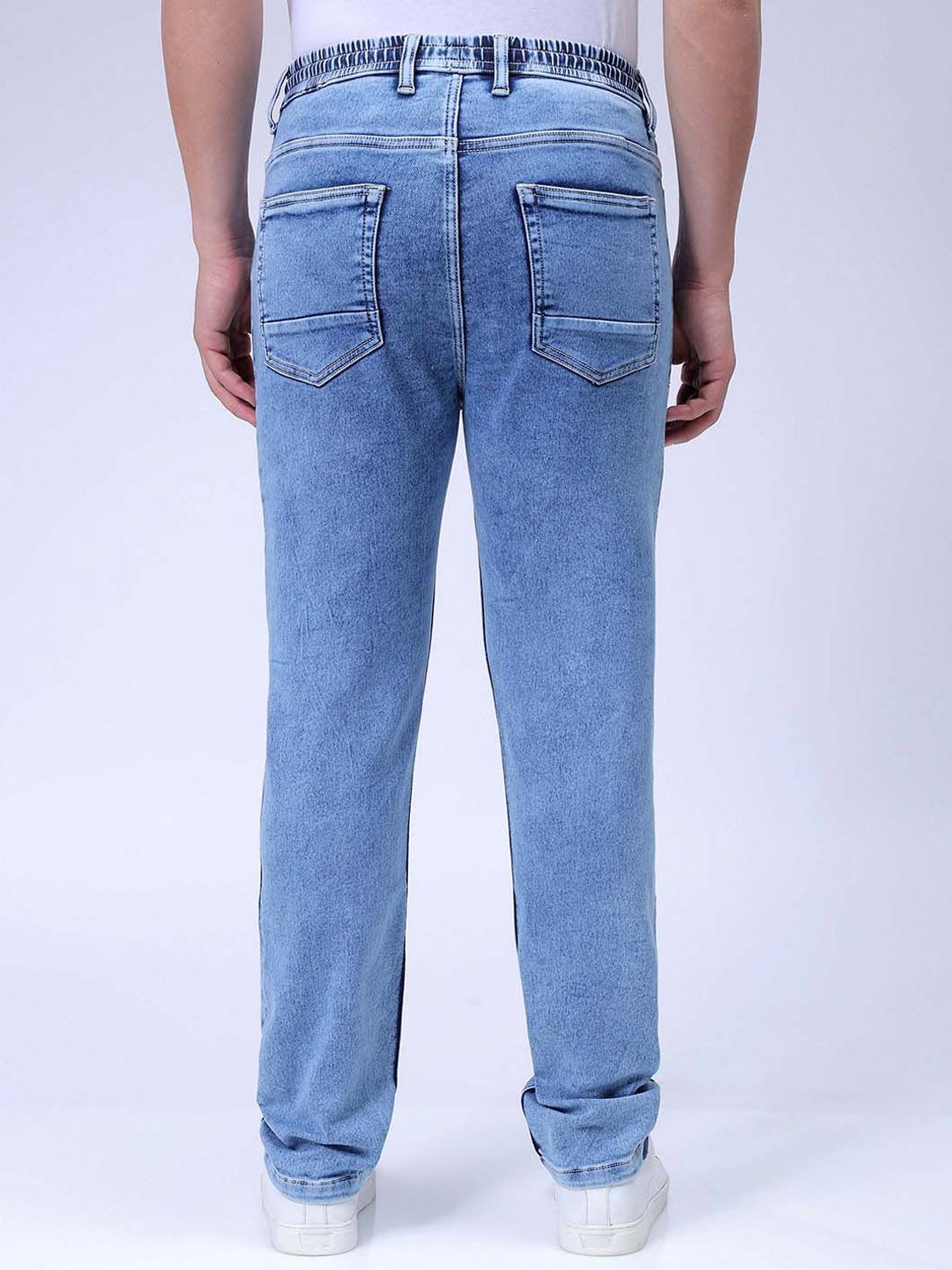 The Indian Garage Co Men Regular Fit Stretchable Denim Jeans