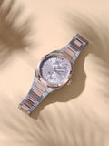 Sambungan Perancis Lelaki Dail Corak & Gelang Keluli Tahan Karat Analog Watch FCH03RTM