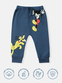 NautiNati Disney Mickey and Friends Baby Boys  Dark Blue Track Pant
