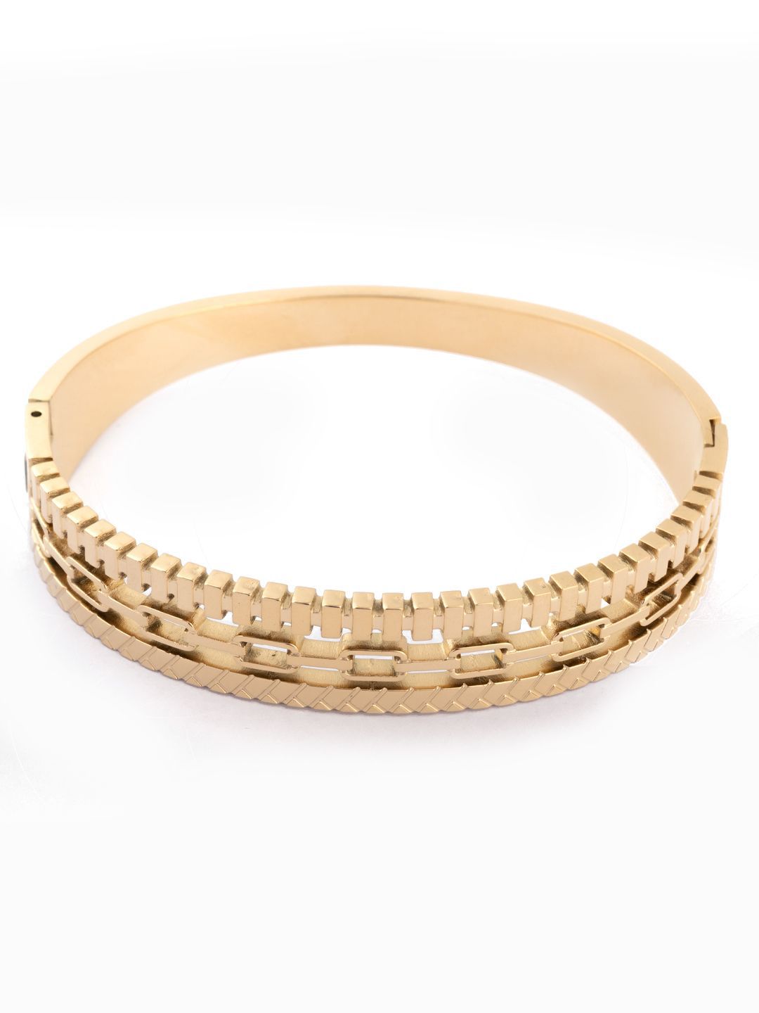 VOGUE PANASH Women Brass Gold-Plated Bangle-Style Bracelet