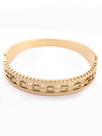 VOGUE PANASH Women Brass Gold-Plated Bangle-Style Bracelet