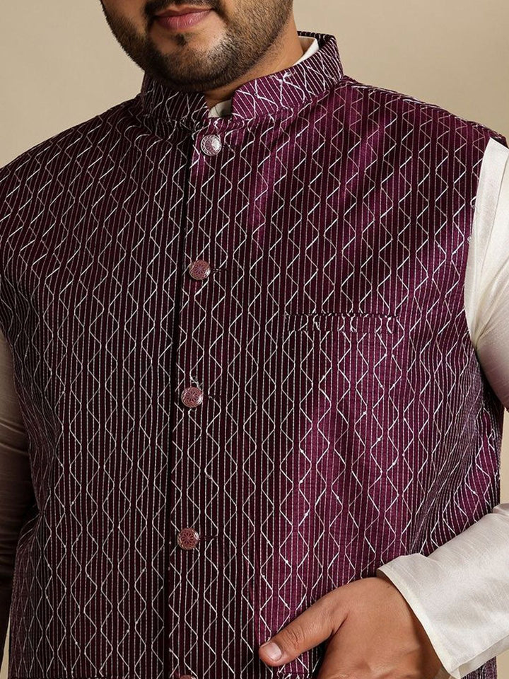 Jaket Nehru Sulam SOJANYA PLUS