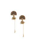 Anouk Contemporary Jhumkas Earrings
