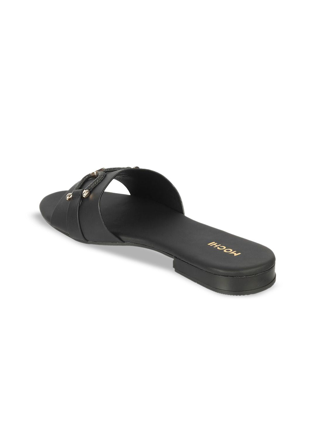 Mochi Women Buckled Mules