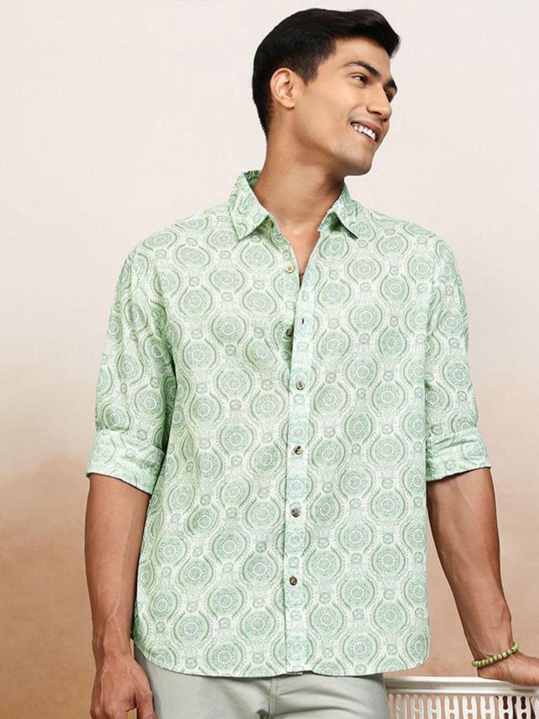 Highlander Men Printed Relaxed Shirt