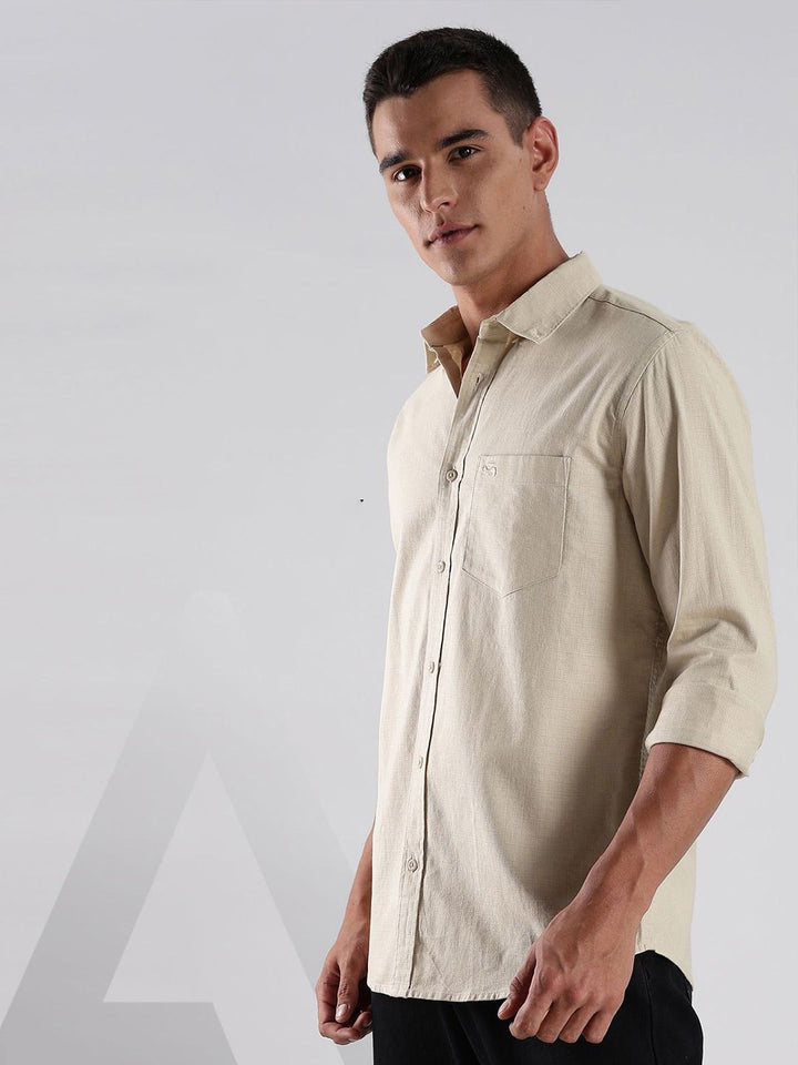 Baju Kasual Kapas Spread Collar Standard ADRO