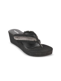 Mochi Embellished Platform Mules