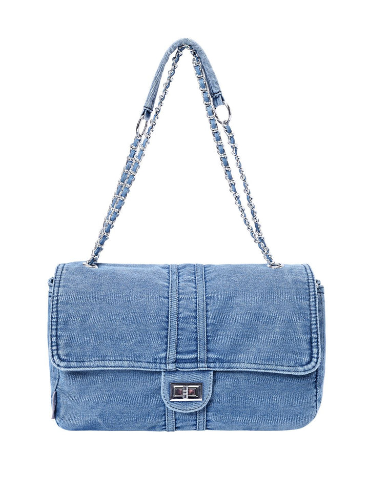 Lino Perros Textured Structured Shoulder Bag