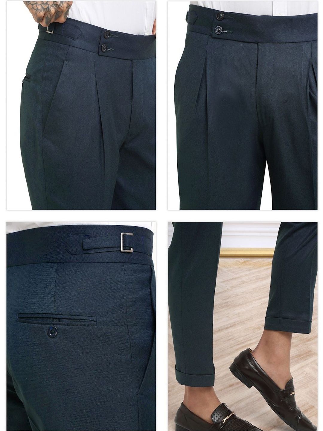 Moda Rapido Men Slim Fit Easy Wash Trousers