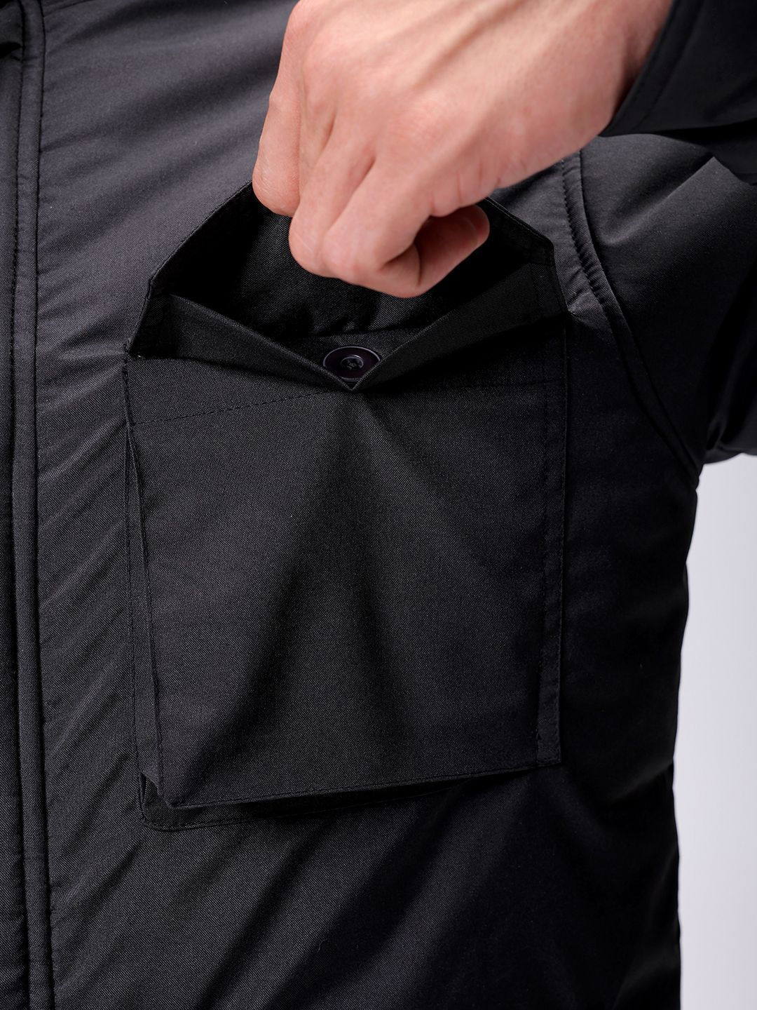 The Indian Garage Co Men Slim Fit Military Bomber Utility Jacket