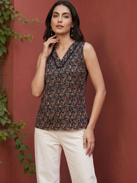 Mamicha Floral Print Top