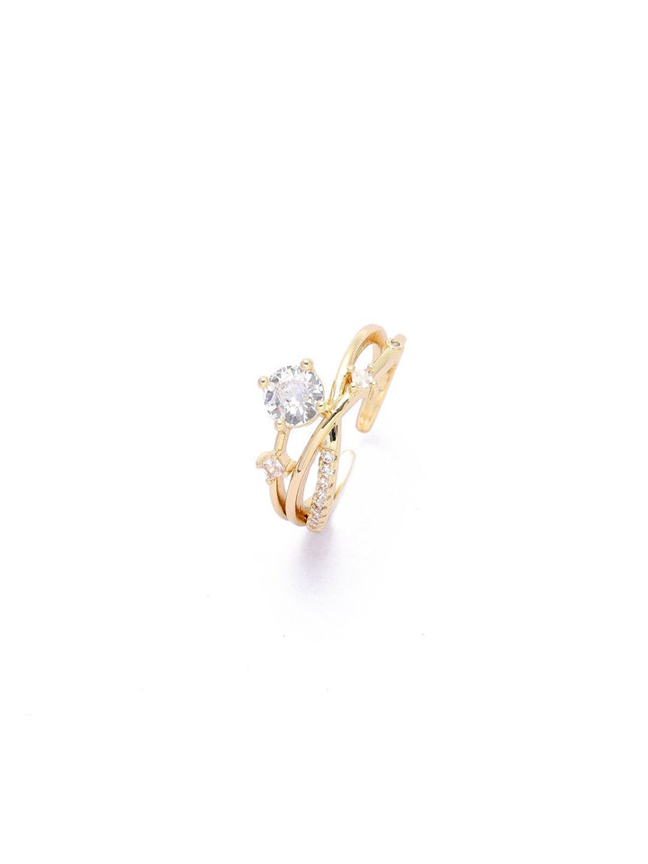 Cincin Janji Janji Salty Clarissa untuk Aksesori Perhiasan Wanita & Gadis
