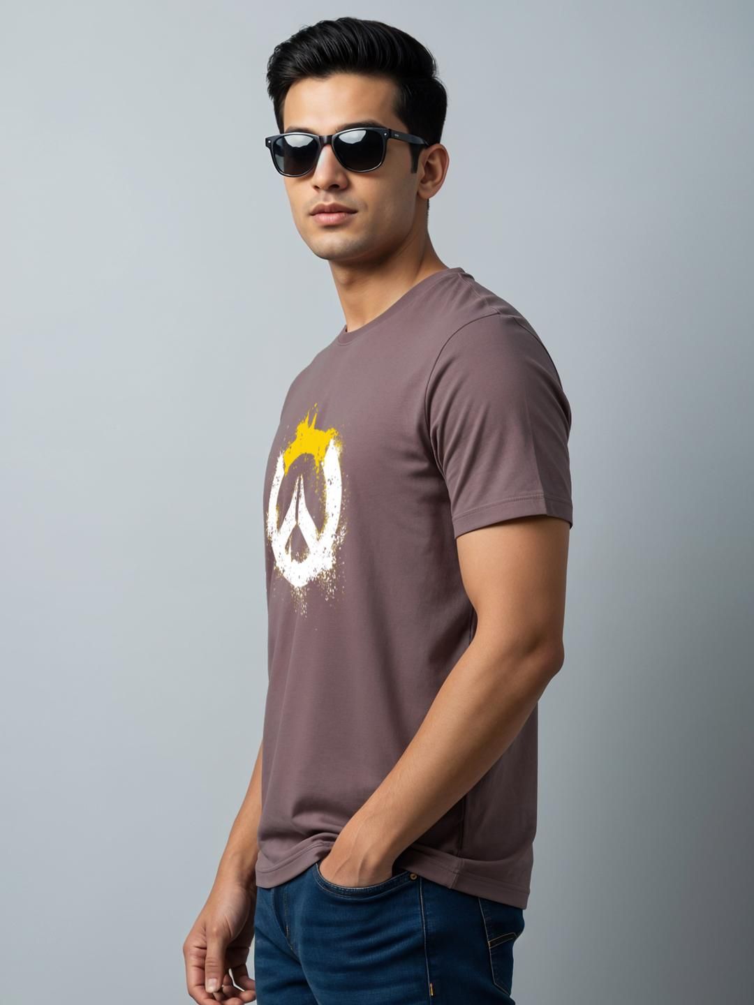 Tshirts Lavender Lelaki ADRO