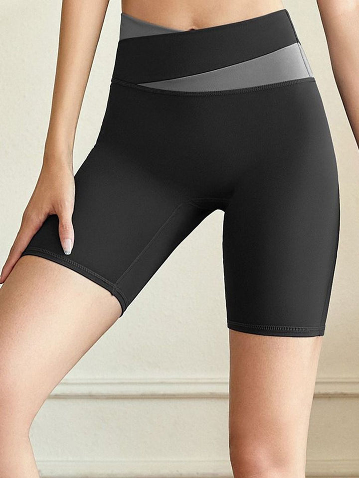 HRX by Hrithik Roshan Women Slim Fit High-Rise Yoga Sports Shorts