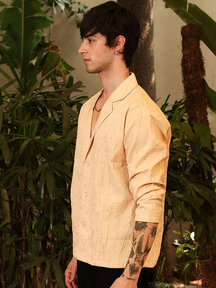 Campus Sutra Men Comfort Opaque Casual Shirt