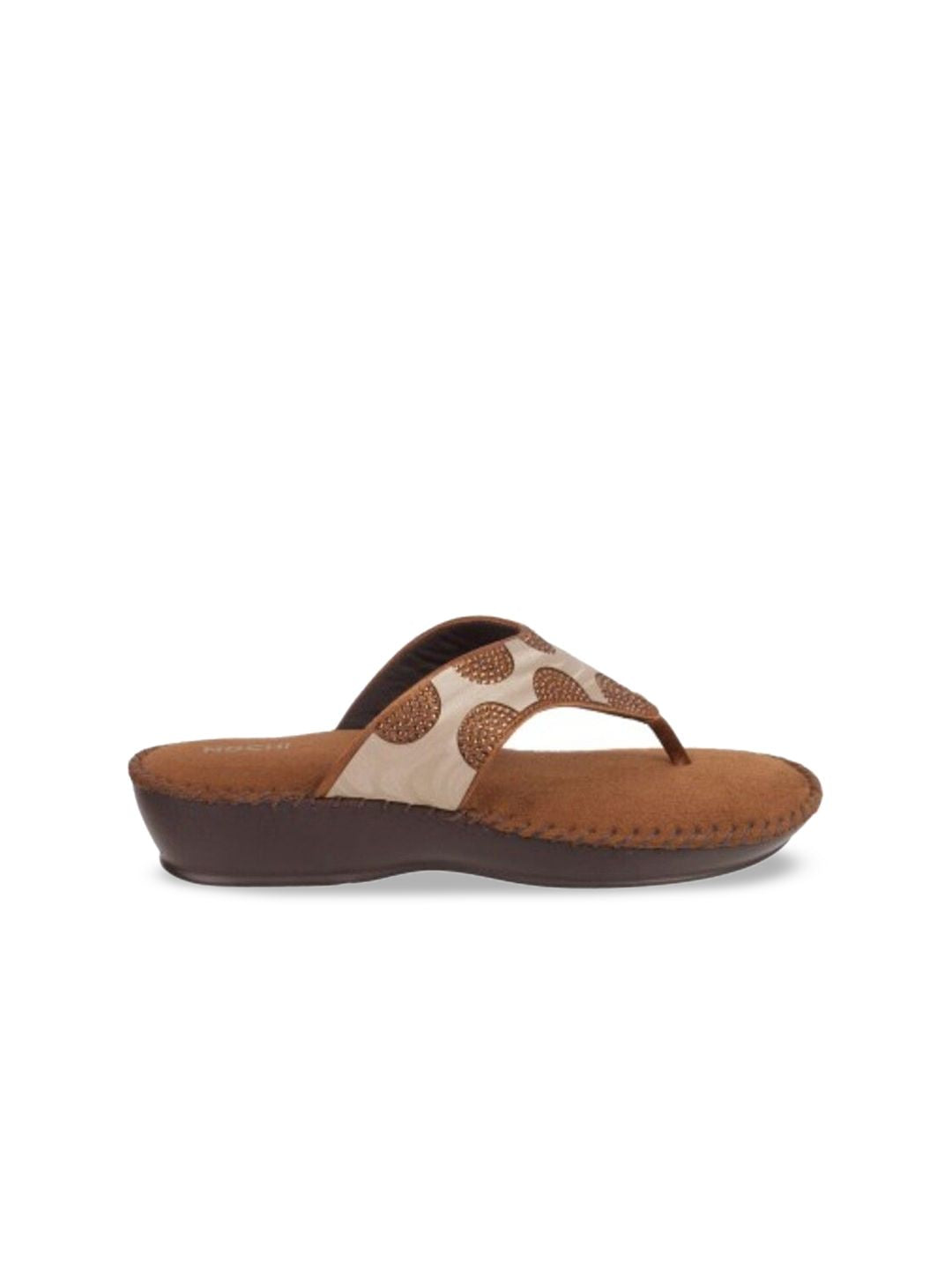 Mochi Women Open Toe Flats