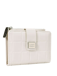 Lino Perros Women Geometric Textured Quilted Two Fold Wallet
