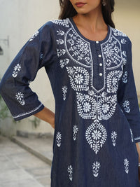 Rumah Wanita Chikankari Kurta Chikankari