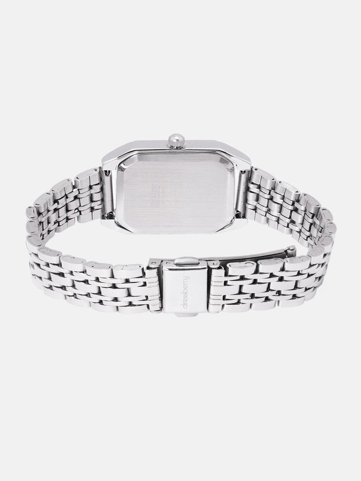 DressBerry Women Embellished Dial & Bracelet Style Straps Analogue Watch UT-A8639-WHT-DB