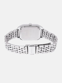 DressBerry Women Embellished Dial & Bracelet Style Straps Analogue Watch UT-A8639-WHT-DB