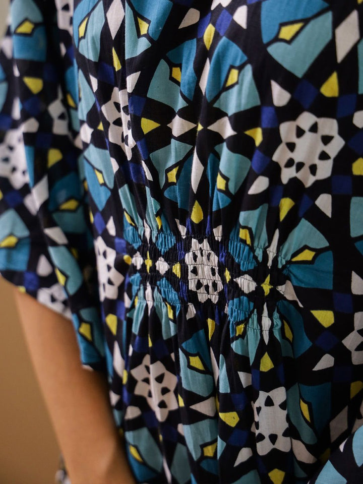 SANSKRUTIHOMES Printed Maxi Nightdress