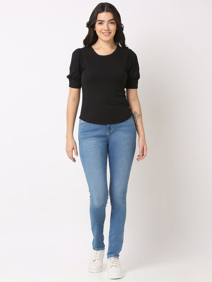 SPYKAR Women Skinny Fit Light Fade Jeans