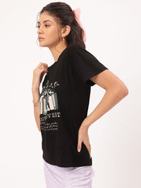 DressBerry Bookworm Chic Printed Classic Tee