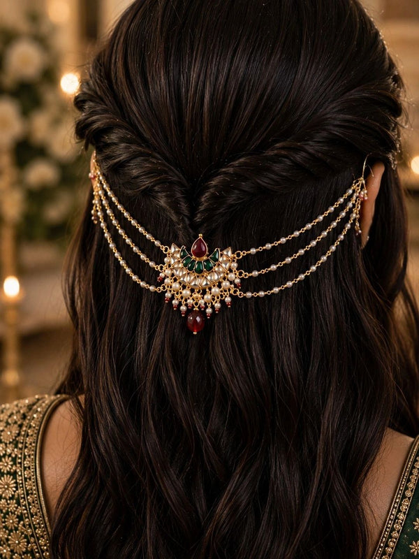 PANASH Women Embellished Hair Accessory Set of