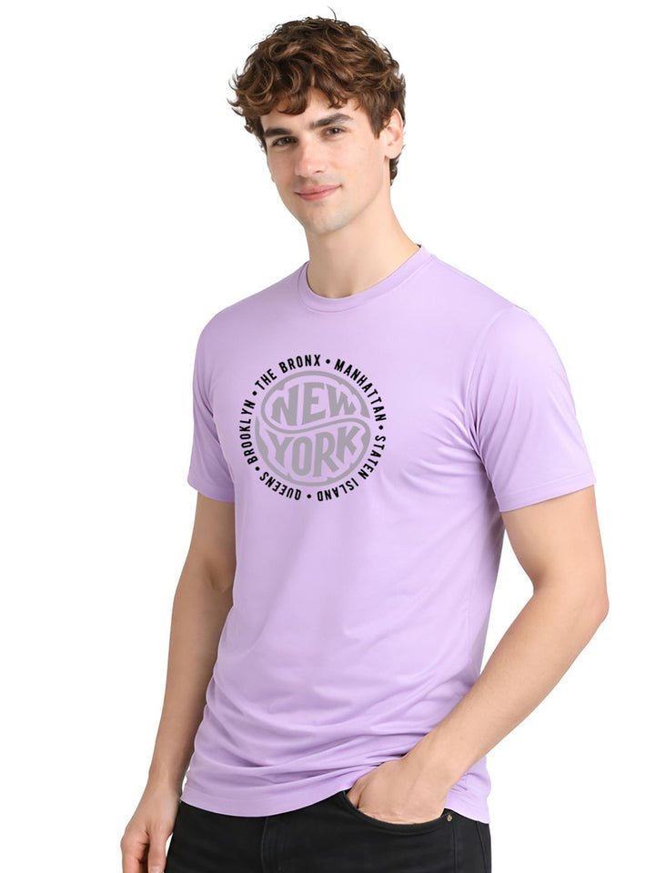 ADRO Men Typography Printed T-shirt