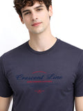 ADRO Men Typography Printed T-shirt