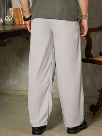 Campus Sutra Men Comfort Relaxed Fit Trousers