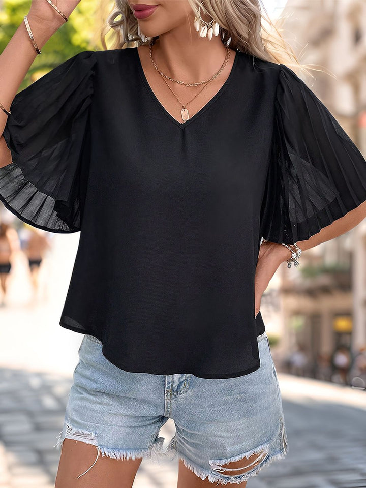 DressBerry Flared Sleeve Top