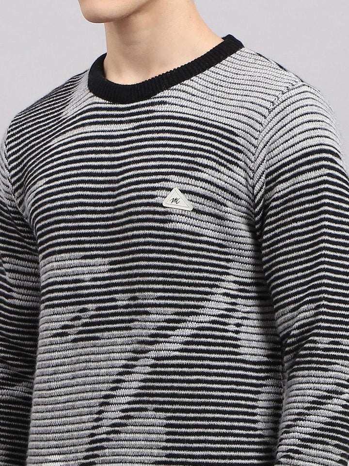 Monte Carlo Men Cable Kabel Knit Woolen Pullover