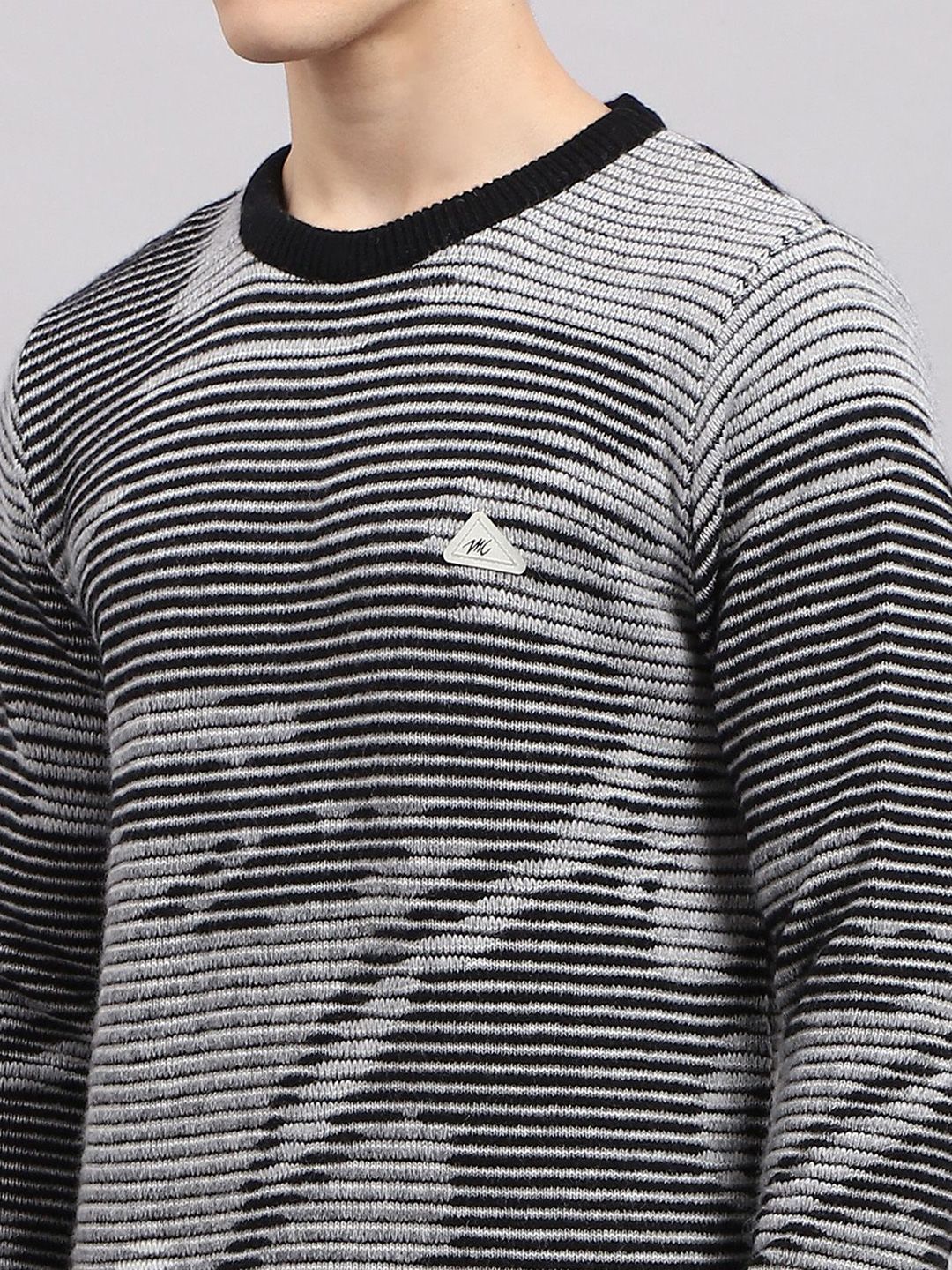 Monte Carlo Men Cable Kabel Knit Woolen Pullover