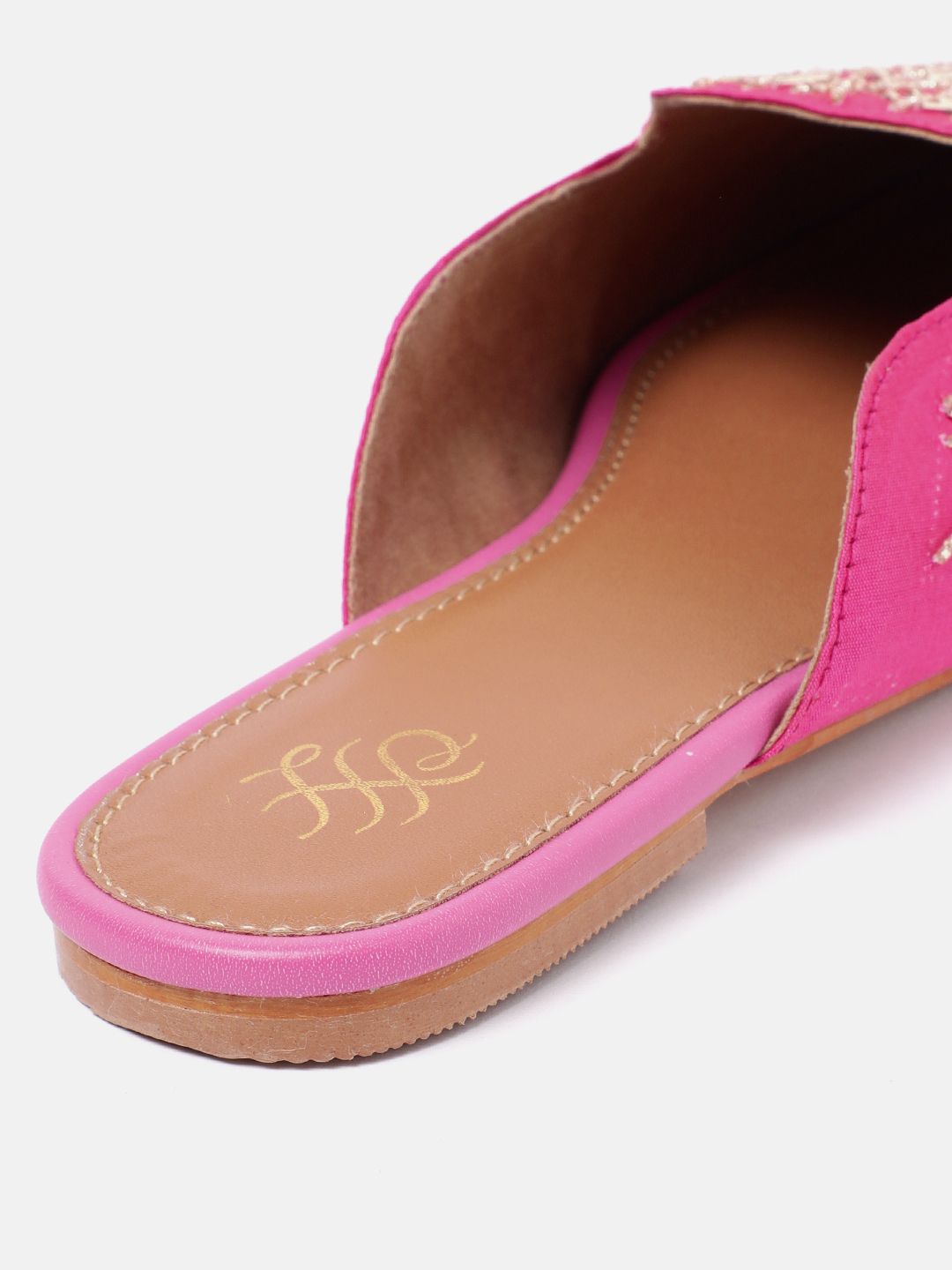 House of Pataudi Western Embellished Mules