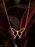 Rantai emas Mariposa keluli tahan karat asin