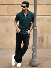 Powerlook Men Polo Collar T-shirt