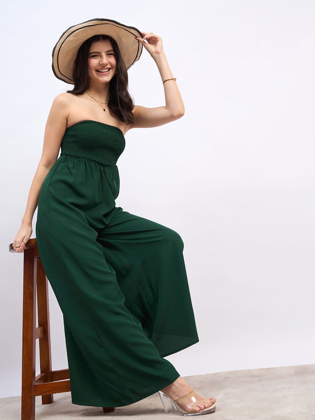 Berrylush Off-Shoulder Basic Jumpsuit