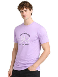 ADRO Men Typography Printed T-shirt