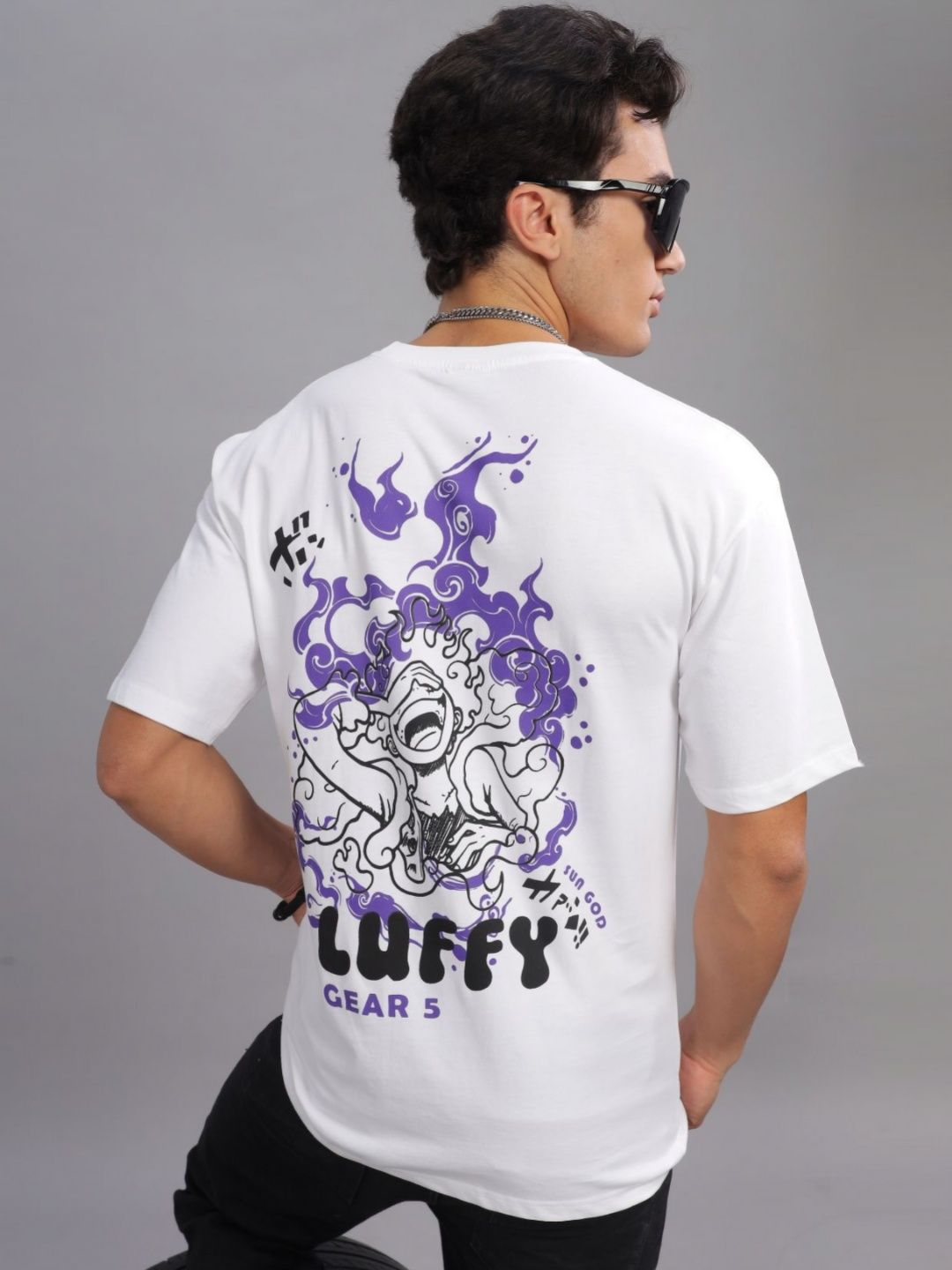 ADRO Men Graphic Printed Round Neck Cotton T-shirt