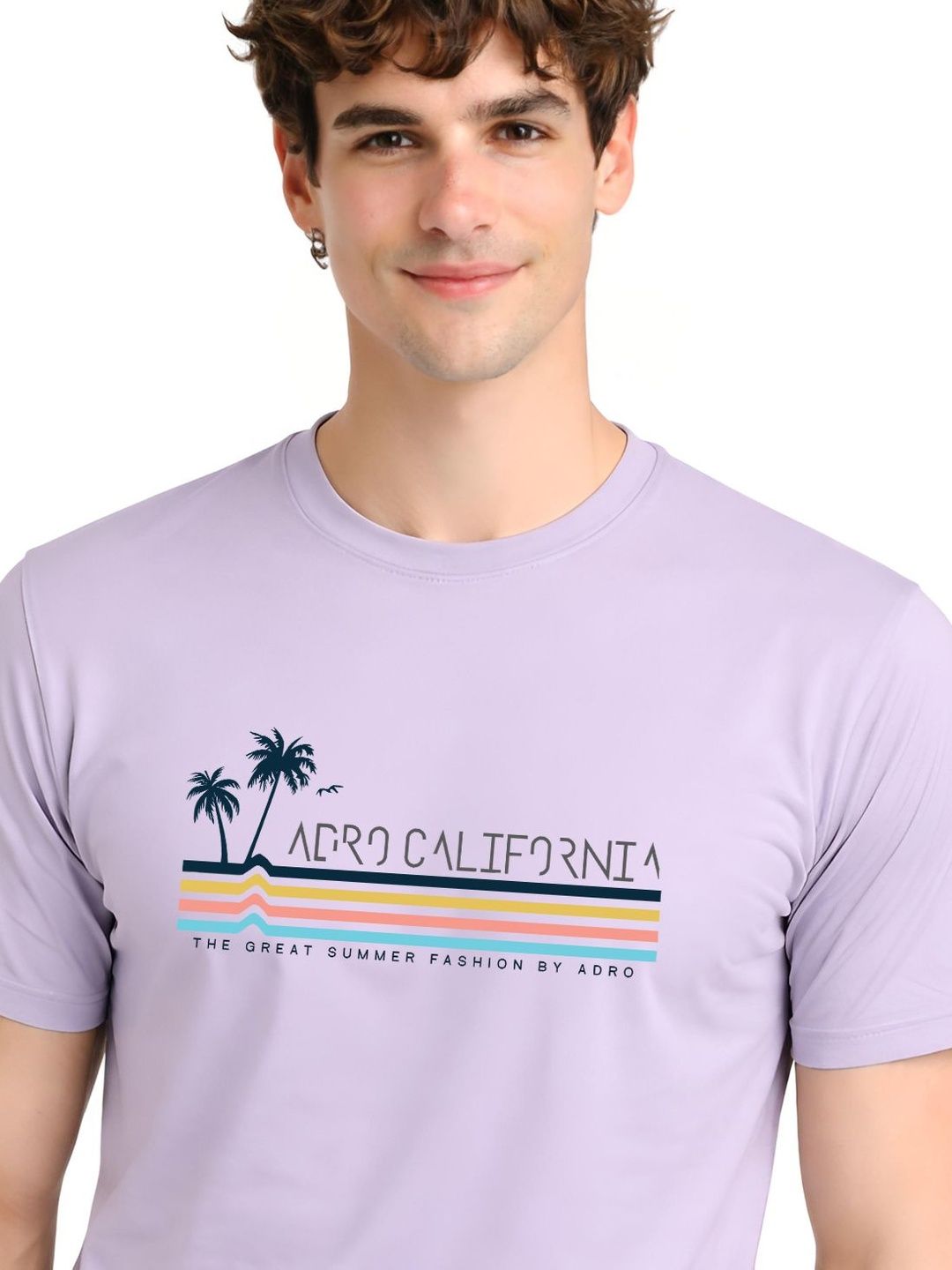 ADRO Men Printed T-shirt