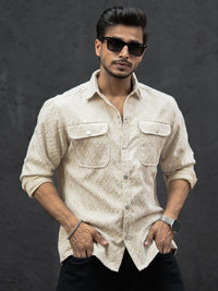 Powerlook Men Opaque Casual Shirt