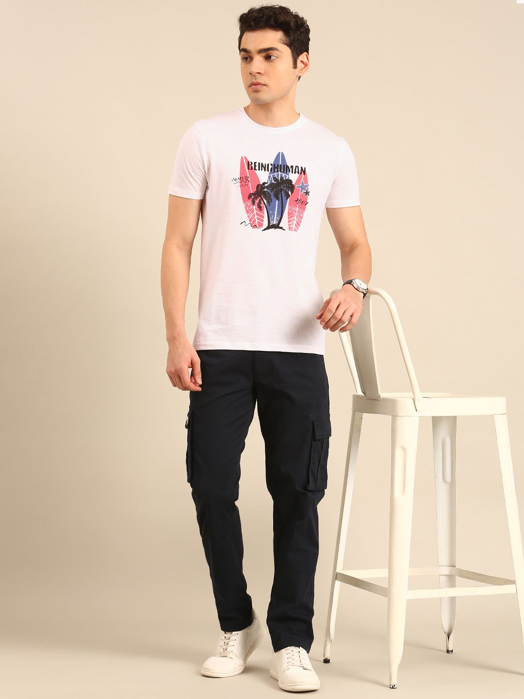 Being Human Printed Pure Cotton T-shirt