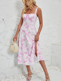 all about you Print A-Line Dress