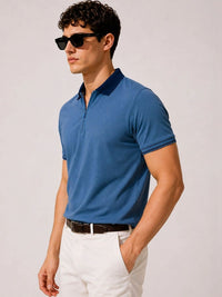 Baju-T Kolar Polo ADRO Lelaki
